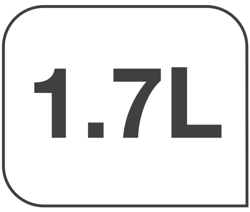  Χωρητικότητα: 1,7L νερού
