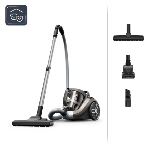 Rowenta Compact Power XXL Ηλεκτρική Σκούπα Χωρίς Σακούλα RO4B50 Animal