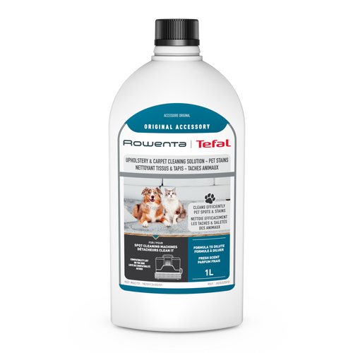 Rowenta Διάλυμα καθαρισμού ταπετσαριών & χαλιών -Λεκέδες κατοικίδιων ζώων XD5320F0