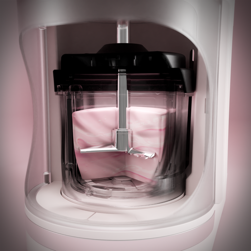 Παγωτό με μία μόνο κίνηση