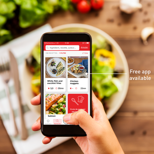 Η εφαρμογή Tefal για ατελείωτη έμπνευση!