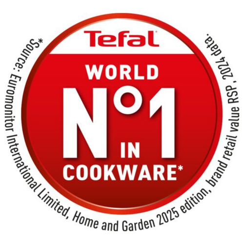 Tefal: N°1 παγκοσμίως στα μαγειρικά σκεύη*
