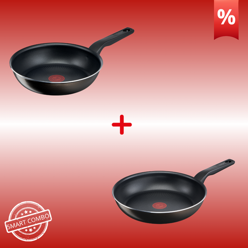EASY COOKING SET | Tefal XL Intense Αντικολλητικό Τηγάνι 24εκ C38404 & Tefal XL Intense Αντικολλητικό Τηγάνι 28εκ C38406